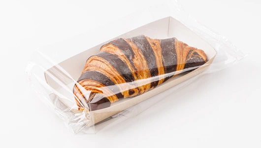 Круассан с шоколадно-ореховой начинкой, кафе рег