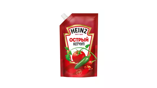 Кетчуп Heinz Острый дой-пак 320 г