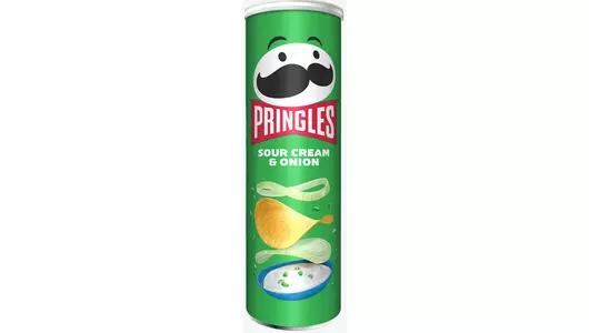 Чипсы картофельные Pringles Сметана и Лук 165 г
