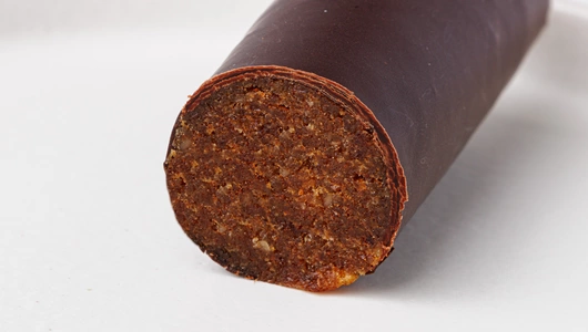 Конфета ручной работы фруктово-ореховая "Финик, грецкий орех, апельсин", кафе