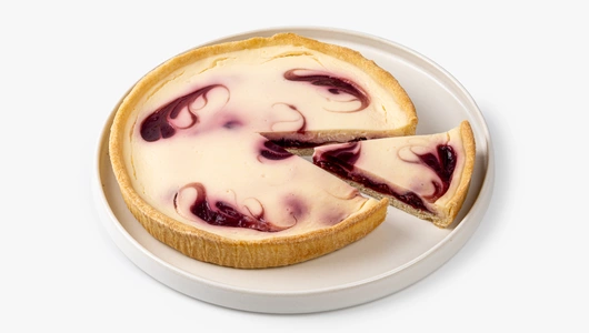 Пирог сметанный "Вишневая начинка"