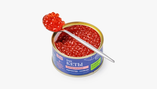 Икра кеты зернистая соленая ж/б зам., 140 г