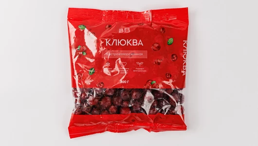 Клюква свежезамороженная