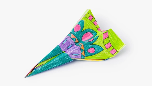 Раскраска "Яркие зверята" (раскрась, сложи, запусти)