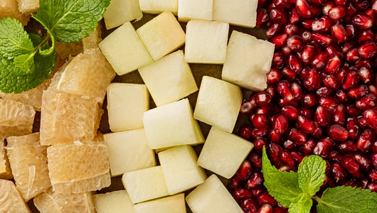 Фруктовый микс (гранат, дыня, помело)