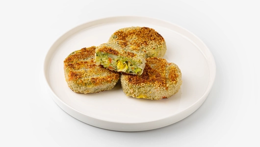 Котлеты овощные из брокколи и шпината, замороженные, ВЕС Котлеты овощные из брокколи и шпината, замороженные, ВЕС