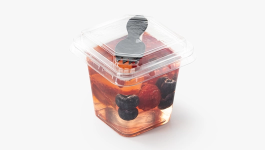 Желе ягодное малина, голубика, клубника