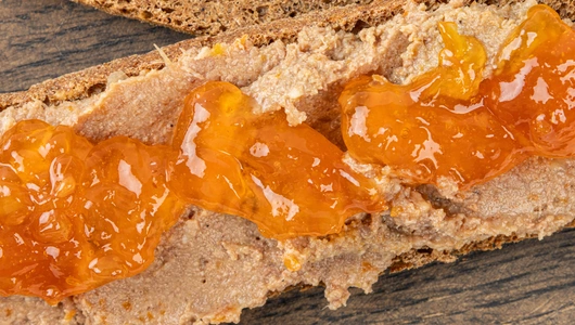 Паштет куриный с апельсиновым джемом