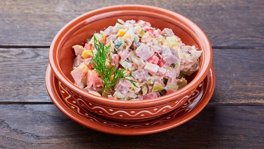 Салат "Хмельницкий"