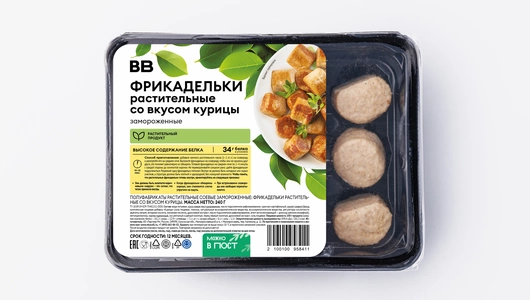 Фрикадельки растительные со вкусом курицы, зам.