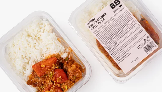 Свинина в&nbsp;кисло-сладком соусе с&nbsp;рисом