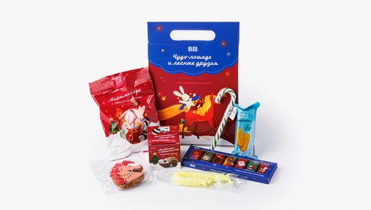 Набор кондитерских изделий "Чудо-лошадь и лесные друзья"