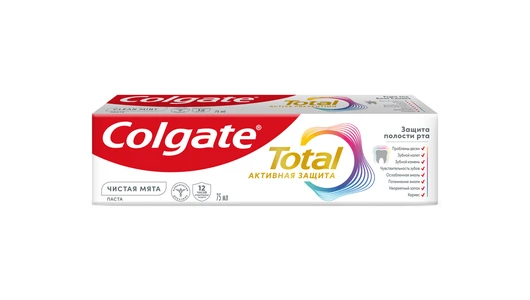 Зубная паста Colgate Total Чистая мята 75 мл Зубная паста Colgate Total Чистая мята 75 мл