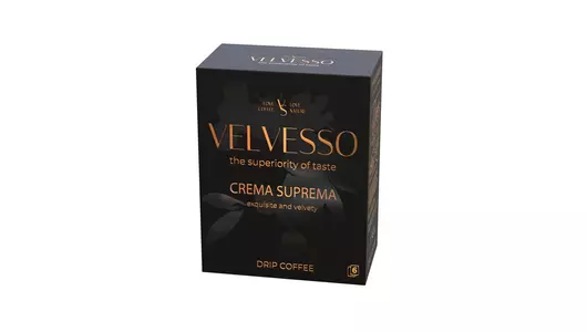 Кофе молотый Velvesso Crema Suprema Бразилия в дрип-пакетах 6 шт