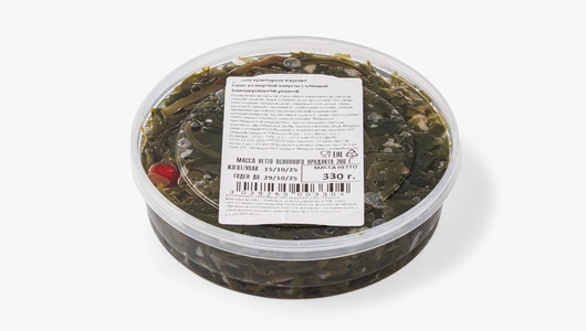 Салат из морской капусты с клюквой, вес