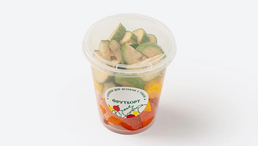 Фруктовый микс (хурма, манго, фейхоа), 250 г