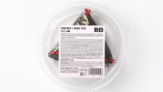 Онигири с филе угря