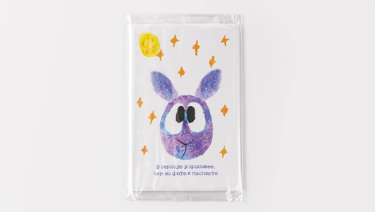 Обложка на паспорт "В зеркале я красивее, чем на фото"