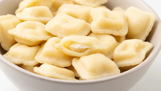 Равиоли мини "морское ассорти" с рикоттой