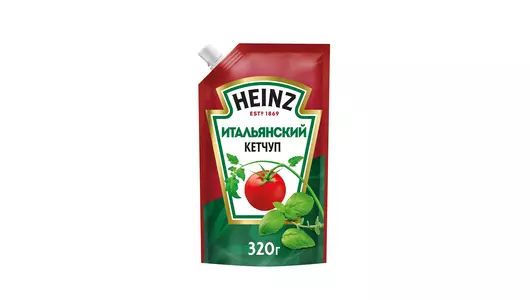Кетчуп Heinz Итальянский дой-пак 320 г