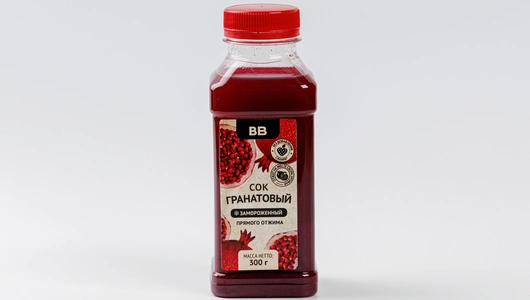 Сок замороженный гранатовый прямого отжима, 300 г Сок замороженный гранатовый прямого отжима, 300 г