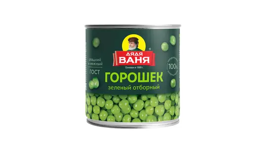 Зеленый горошек Дядя Ваня 400 г