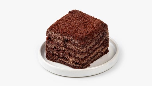 Пирожное "НеМедовик" шоколадный, веган