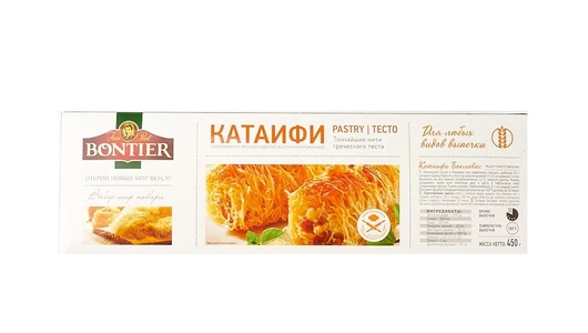 Тесто Bontier Катаифи замороженное 450 г
