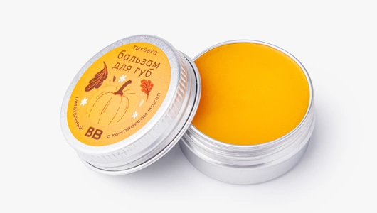 Бальзам для губ питательный "Тыковка" с комплексом масел