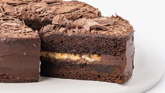 Торт "Трюфель с&nbsp;бананом", постный