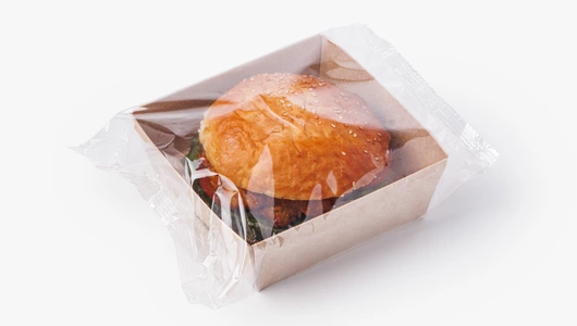 Бургер с&nbsp;куриным шницелем, кафе