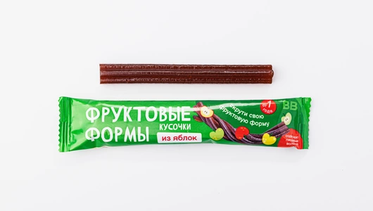 Кусочки "Фруктовые формы" из яблок