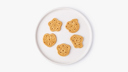 Печенье детское "Клубника", без глютена