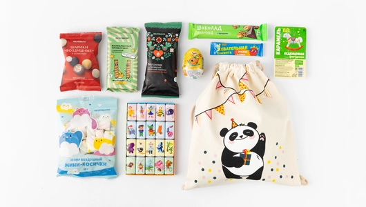 Набор "Новогодний мешочек" средний Набор "Новогодний мешочек" средний