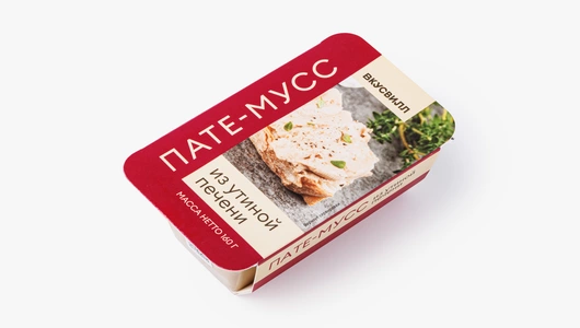 Пате-мусс из утиной печени