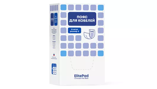 ELITEPAD Пояс для кобелей, S, 16шт/уп