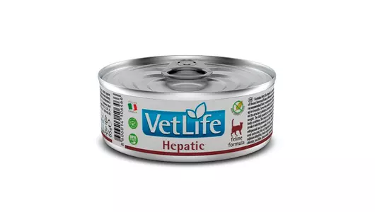 FARMINA Vet Life Cat Hepatic Корм влаж.диета при заболевании печени паштет д/кошек конс.85г