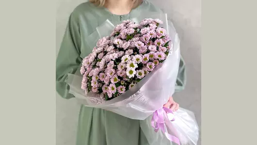 Букет 15 ромашковых сантини FMART by flowwow