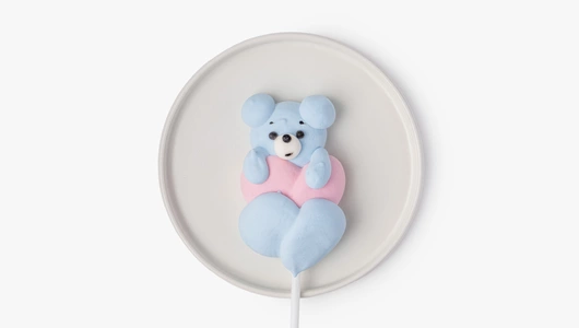 Маршмеллоу "День влюбленых" на&nbsp;палочке, 1 шт.