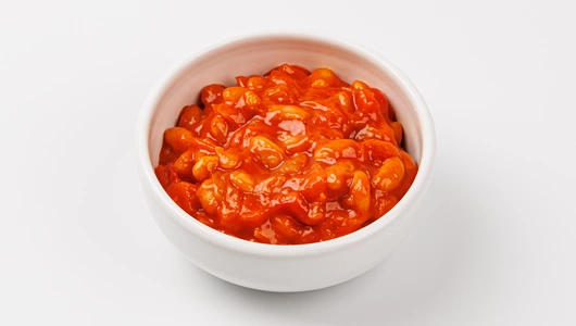 Фасоль печеная с перцем Фасоль печеная с перцем