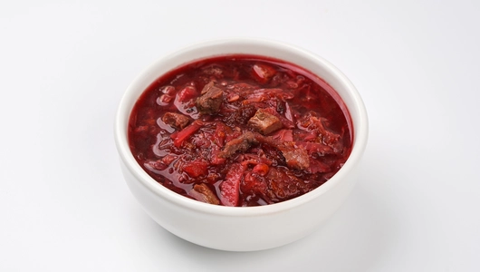 Борщ с говядиной, 390 грамм