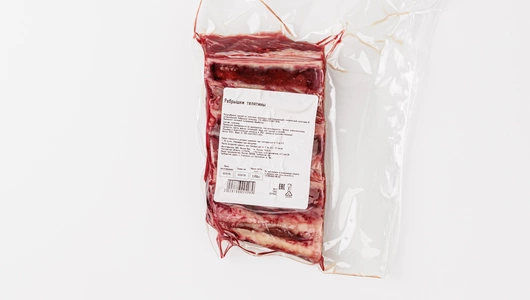 Телячьи ребрышки охлажденные, вес