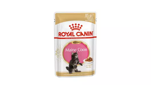 ROYAL CANIN Maine Coon Kitten Корм влаж.кус.в соусе д/котят породы Мэйн-кун пауч 85г