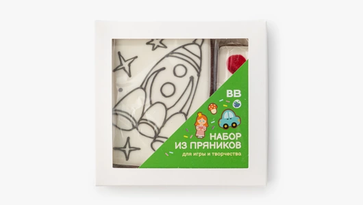 Набор из&nbsp;пряников для&nbsp;раскрашивания "Вкусная Акварель"