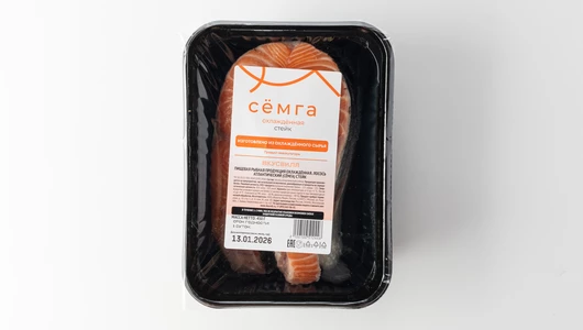 Семга стейк охл., 450 г