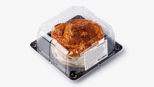 Торт "Эклер" со сливочным кремом