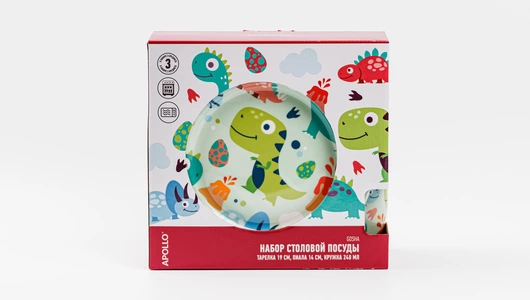 Набор столовой посуды "Гоша" 3 пр.