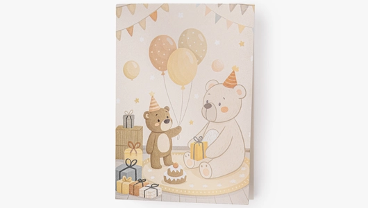 Открытка мини "С Праздником"