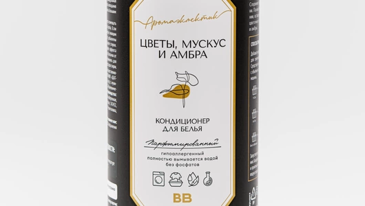 Кондиционер для белья парфюмированный "Цветы, мускус и амбра"