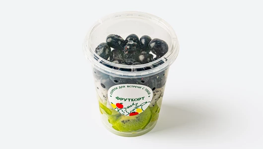 Фруктовый микс (киви, питахайя, голубика), 235 г